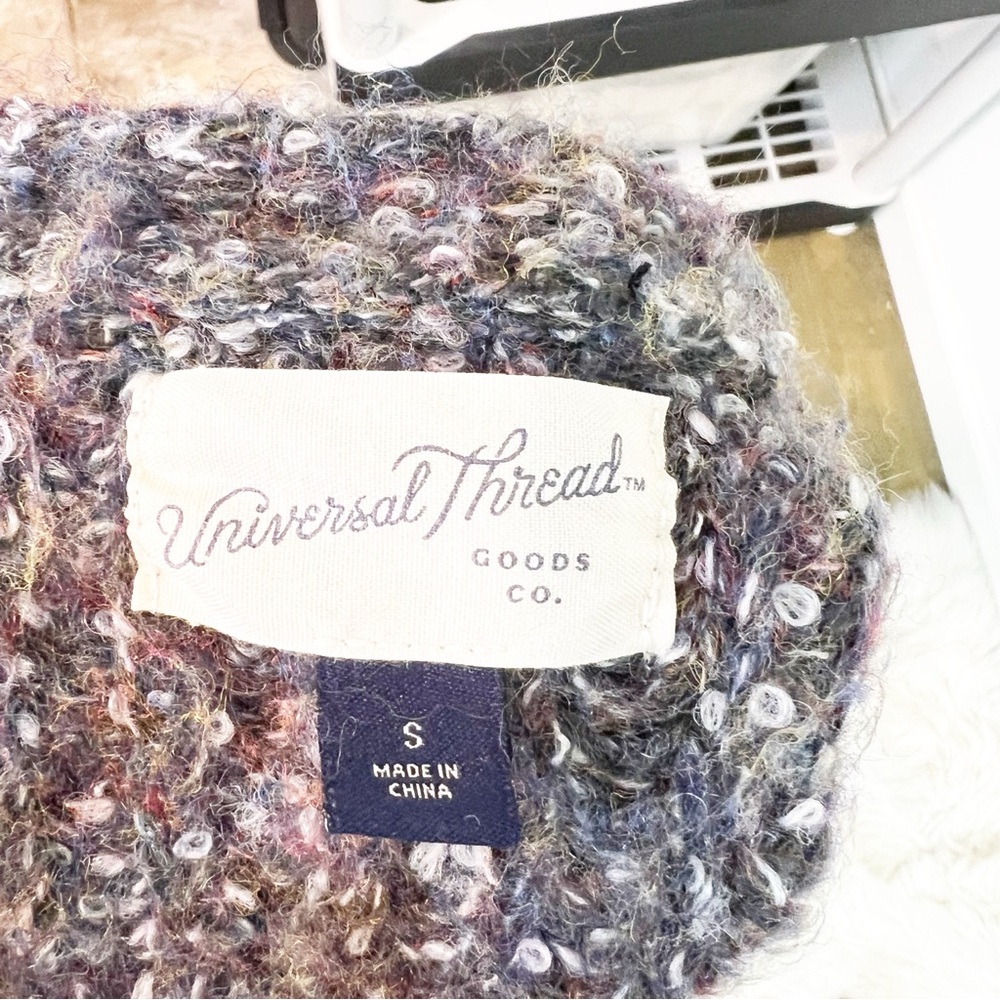 Universal Thread Brown Teal Orange Fleck Chunky C… - image 5